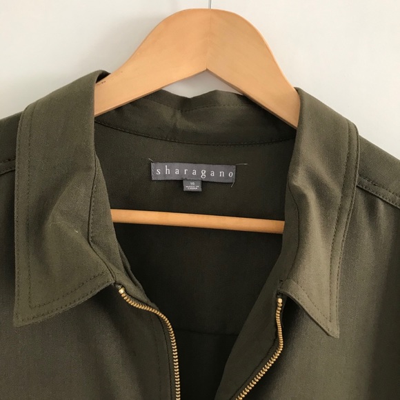 NWT Sharagano shirt dress size 16 - Picture 5 of 7